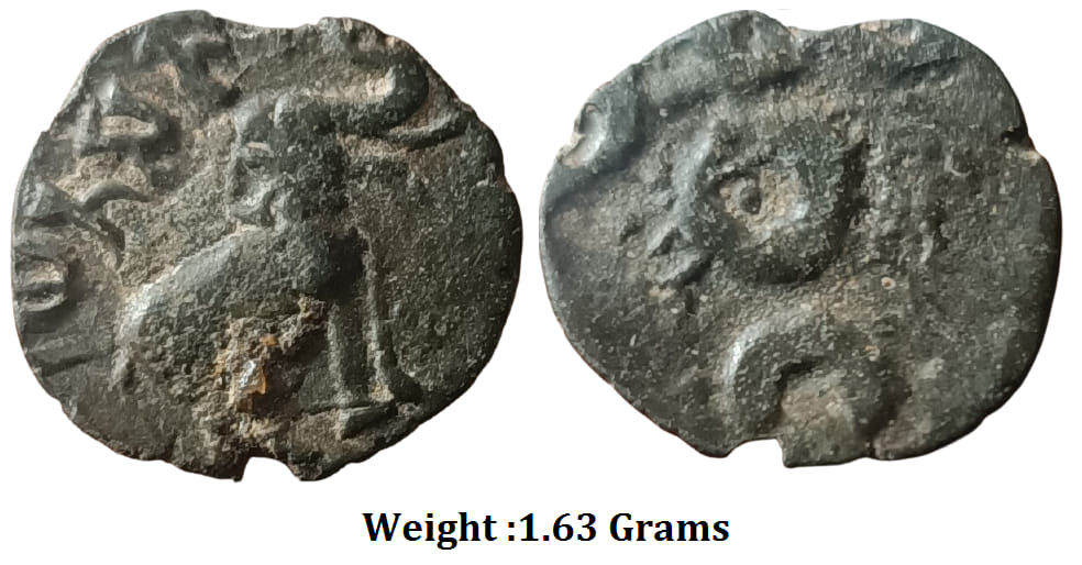 ancient-satvahanas-after-the-reign-of-sri-satakarni-vasisthiputra-sivasri-pulumavi.jpg Ancient ;Satvahanas ( After the reign of Sri Satakarni ) ; Vasisthiputra Sivasri Pulumavi ; Weight : 1.63 Grams