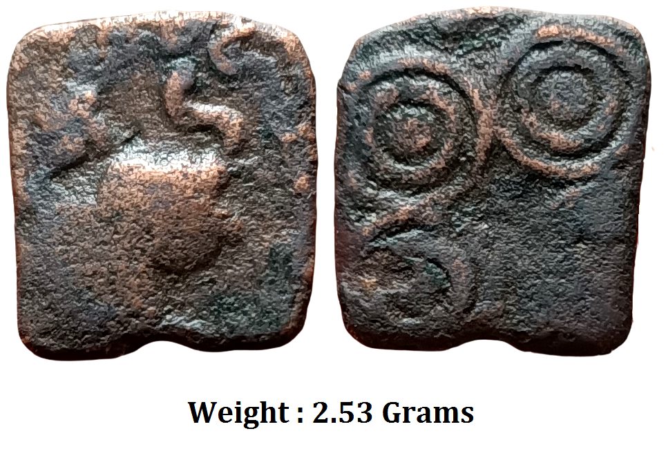 ancient-satvahana-dynasty-sri-satakarni-copper-unit.jpg Ancient ; Satvahana Dynasty ; Sri Satakarni ; Copper Unit