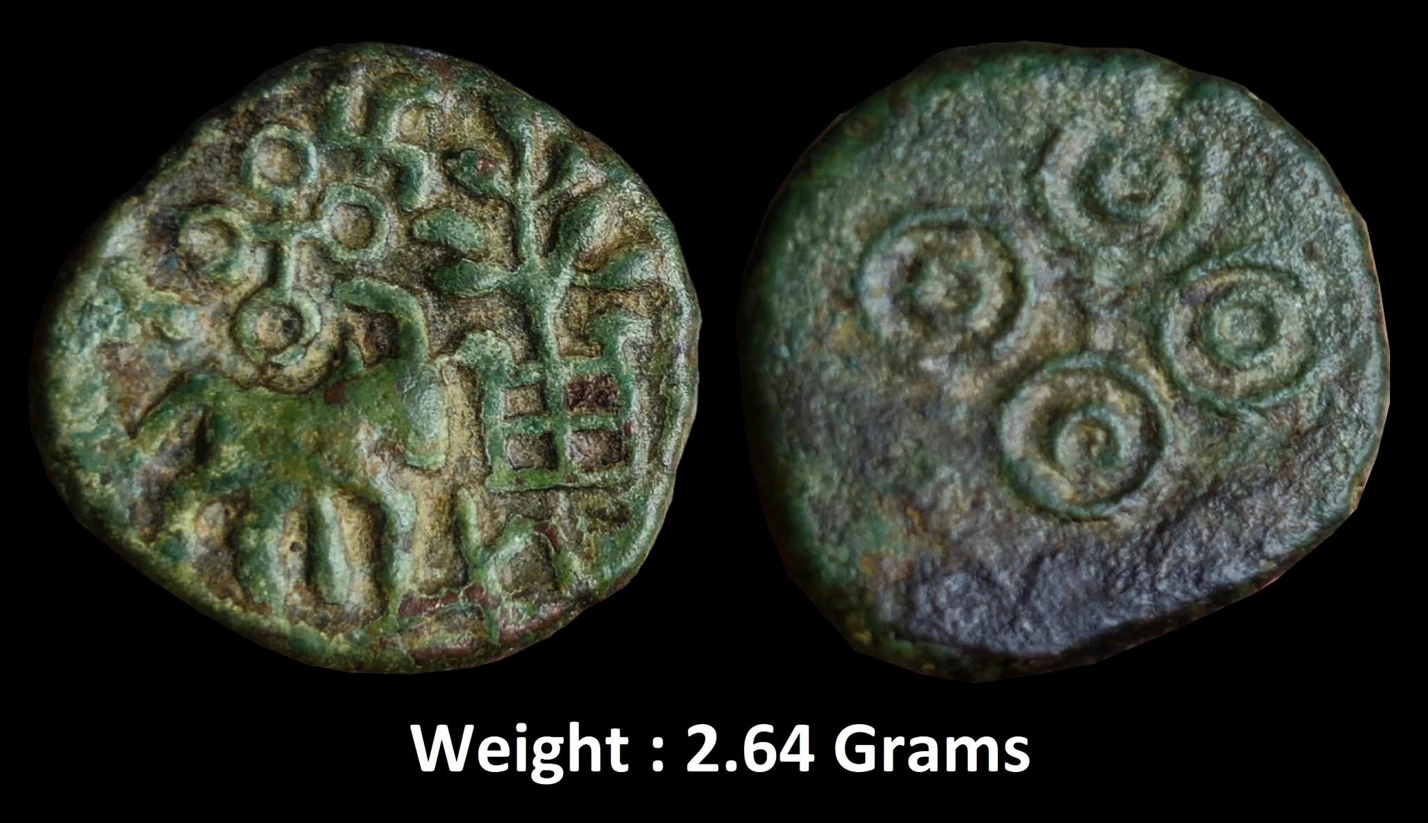 ancient-ujjian-region-coinage-copper-unit.jpg Ancient ; Ujjian Region Coinage ; Copper Unit