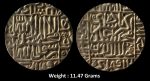 Mughal ; Akbar (AH 963-1014; 1556-1605 AD) ; Rare Large Flan Silver Rupee ; Daral Khilafa Agra Mint ( Full Mint Specimen )