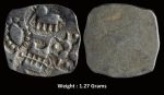 Ancient ; Archaic Silver Punch Marked Coin ; Wainganga-Mahanadi Divide ; Umred hoard Type, Sometimes attributed to 'Vidarbha Janapada' ; (c.300-200 BC) ; Light ½ Karshapana standard