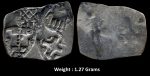 Ancient ; Archaic Silver Punch Marked Coin ; Wainganga-Mahanadi Divide ; Umred hoard type ; Attributed to 'Vidarbha Janapada' ; (c.300-200 BC) ; Light ½ Karshapana standard