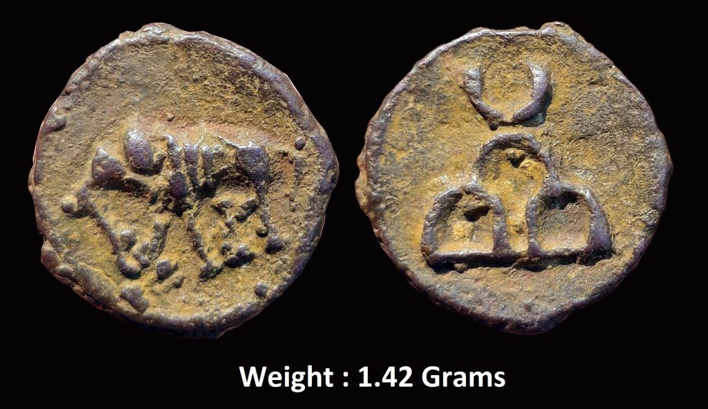Ancient ; Sunga Kingdom ; (187-75 BC), Cast Copper Kakani