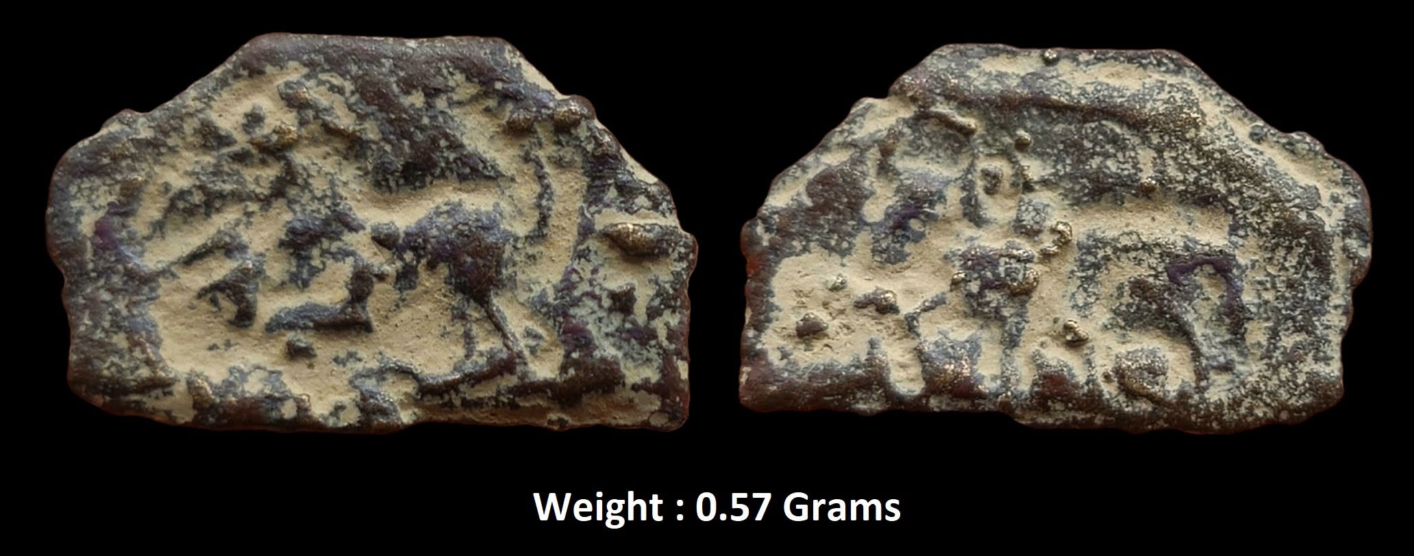745046225_27488562490763961_1548184075647682029_n Ancient ; Kaushambi/Vatsa Region (200 BC), Radhamitra, Cast Copper 1/4 Unit