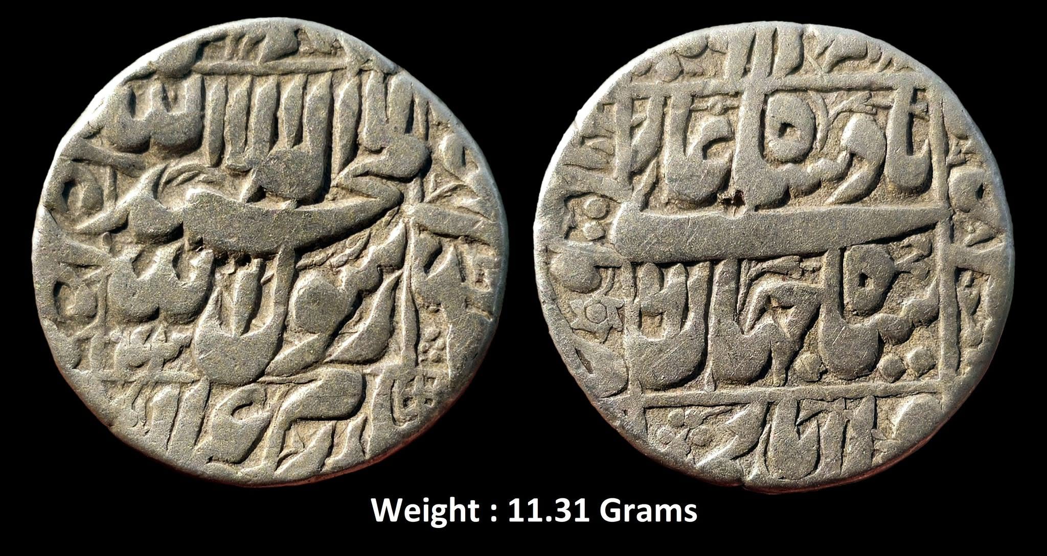 759232605_27681663188120556_544053866035082711_n Mughal ; Shah Jahan ; Scarce Silver Rupee Mint : Multan ( Full Mint ) ; 1043 AH / RY 6